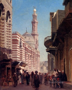 Árabe Painting - El Cairo árabe Alberto Pasini